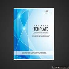 VIģ��AI ��ҵLOGO��� ��ɫ���䱳�������ز� ��Լ����VI��ʽЧ��ͼ