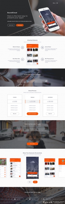 ��������վ���PSD ��ƽ����ҳ��� �Ƽ���˾������ҵ��վģ�� �߶���ҳģ����ҳ���